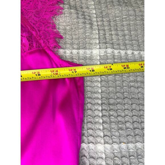 Generation Love Charlotte Lace Combo Blouse in Hot Pink Balletcore Coquette - Picture 10 of 11